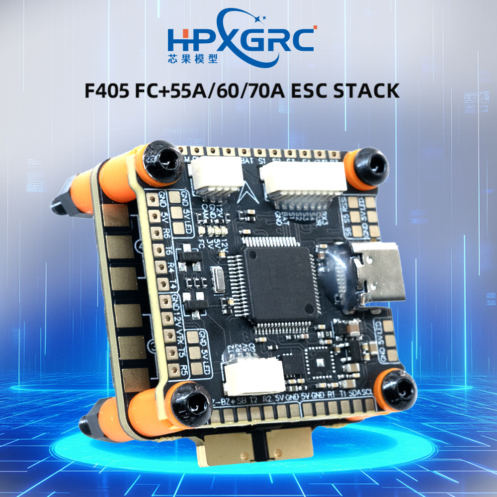 Esc 4In1 Brushless - HPXGRC F405 Flight Controller ICM42688P With