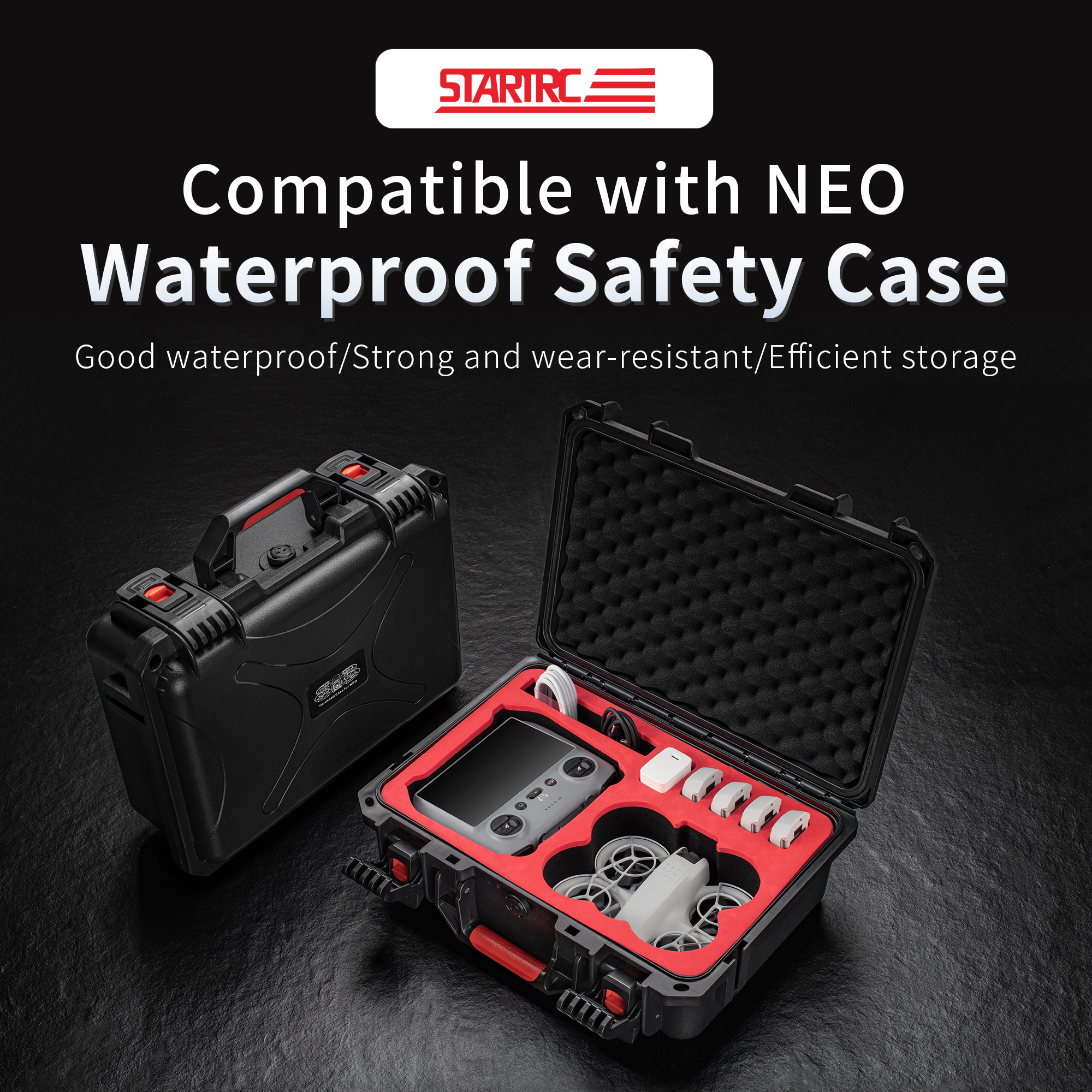 Drone Neo Rc - Portable Hard Waterproof Case for DJI