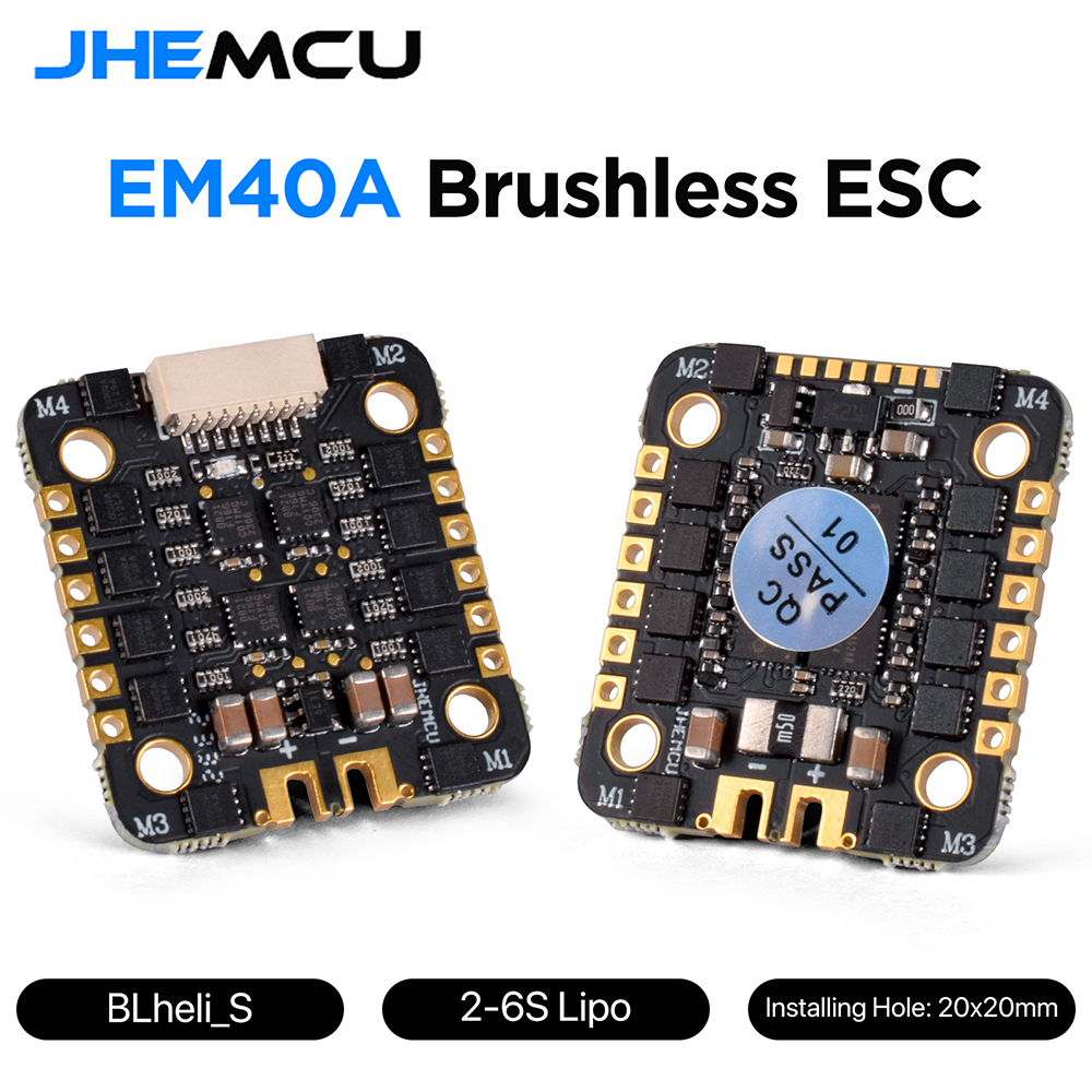Esc 4In1 Brushless - JHEMCU EM40A 40A BLheli_S 4in1 Brushless