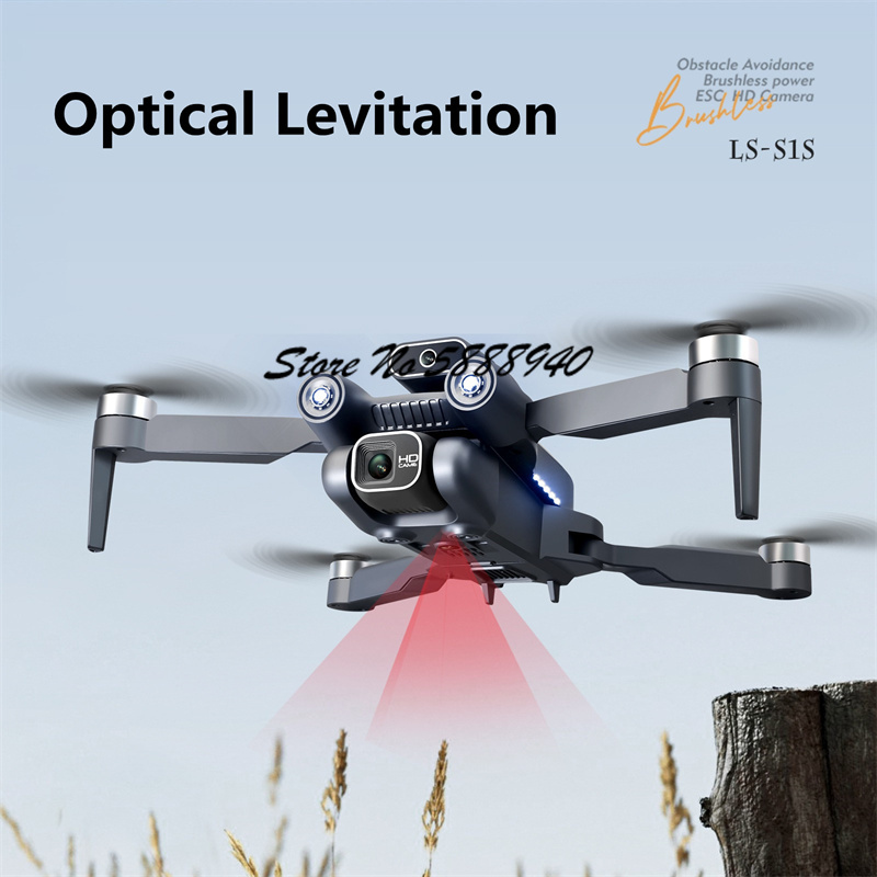 6K Optical Flow Brushless Fold - Drone Rc S1S recensie en prijs