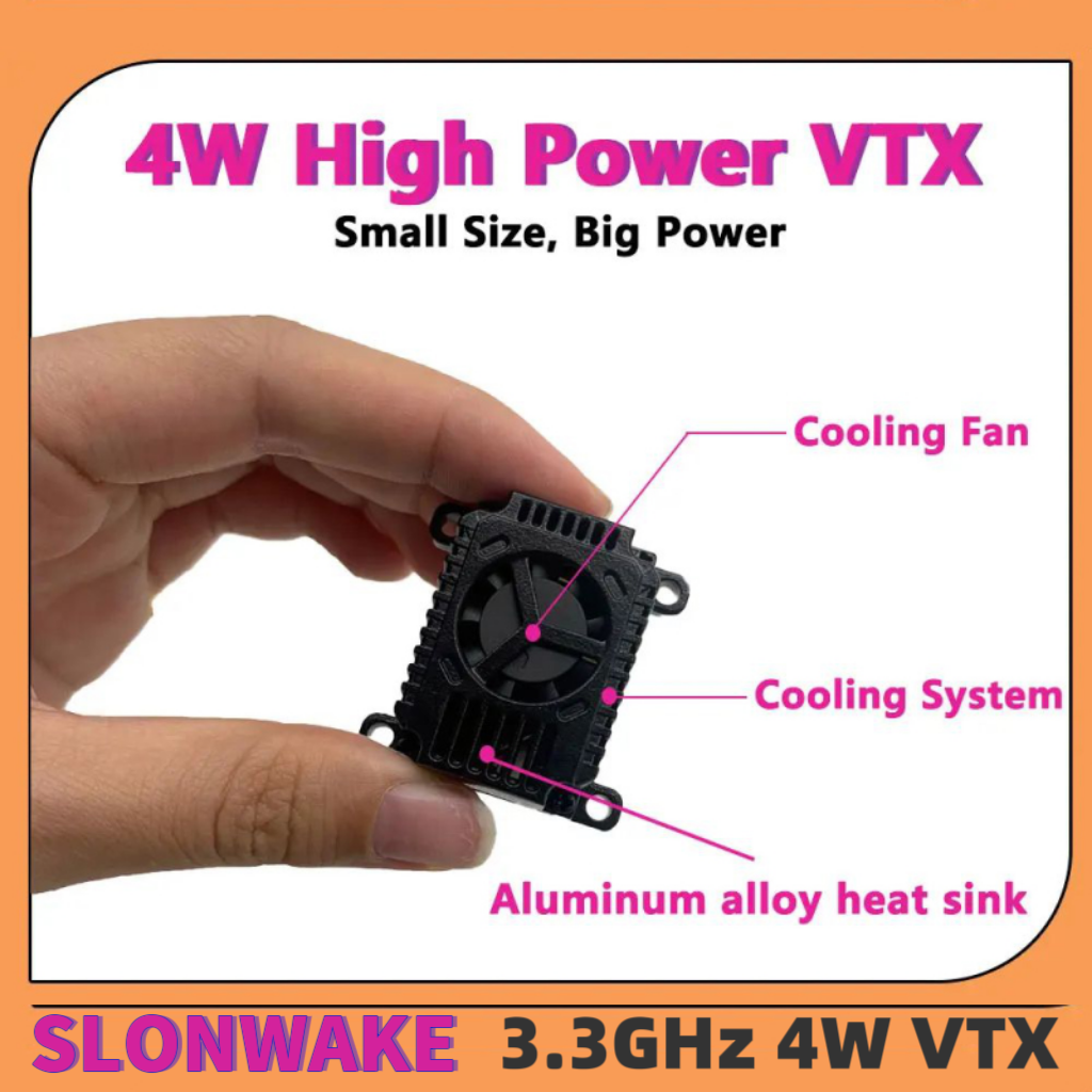 SLONWAKE FPV 3.3G 16CH 4000mW  - Rc Transmitter recensie en prijs