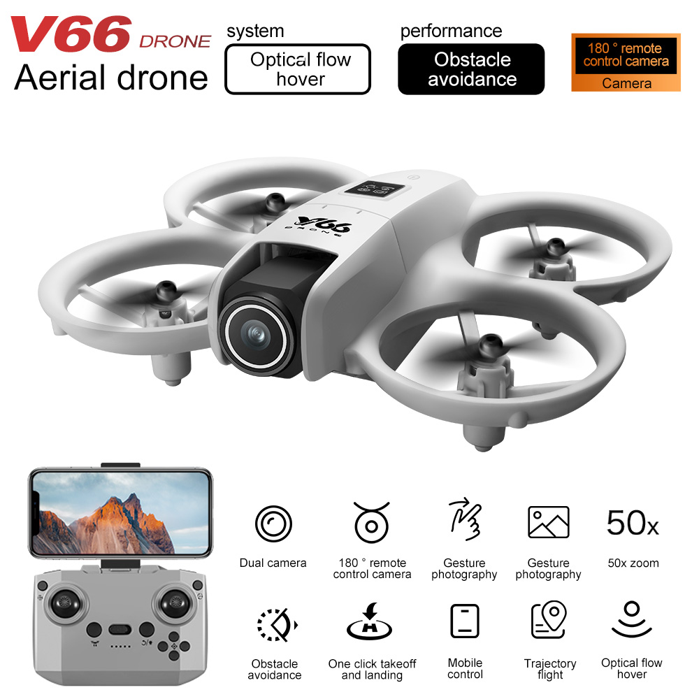 New V66 Mini Drone HD Camera 4 - Nano Quad Fpv recensie en prijs