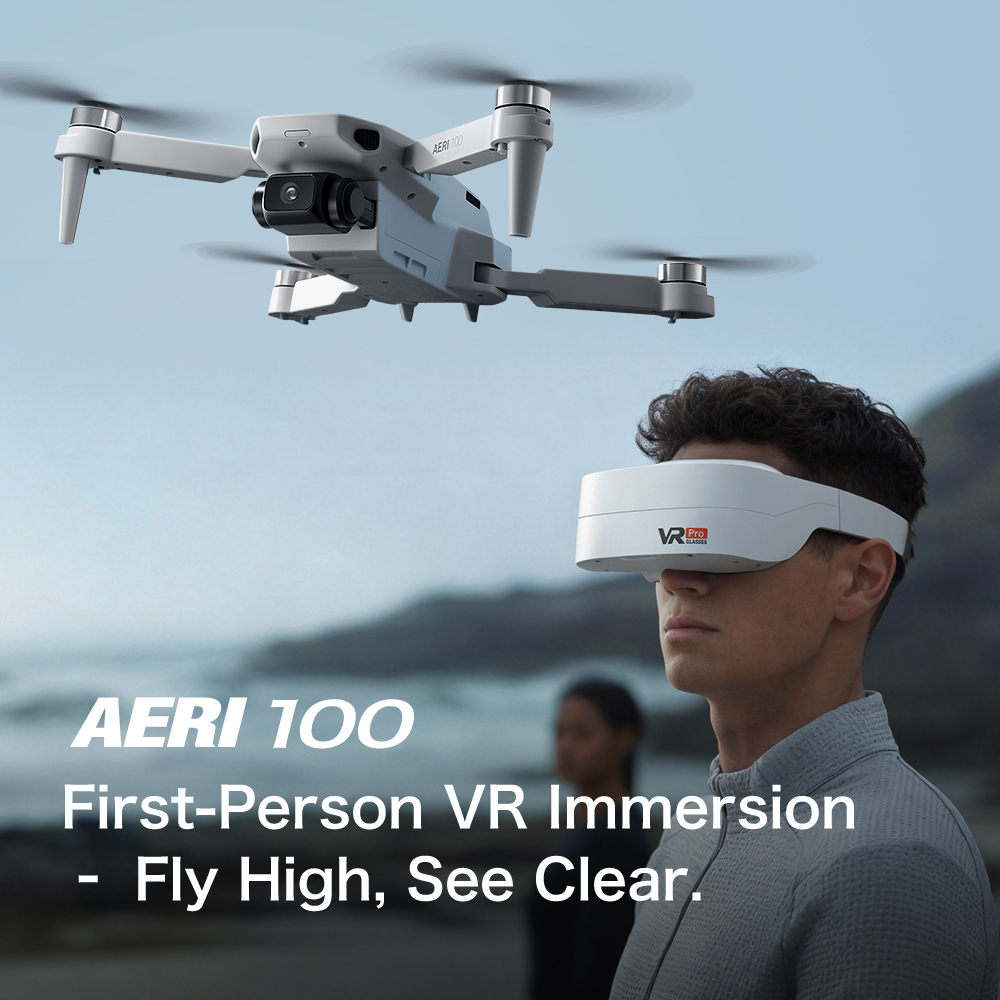 AERI 100 Drone With FPV VR Gog - Drone Explorer Rc Quadcopter recensie en prijs