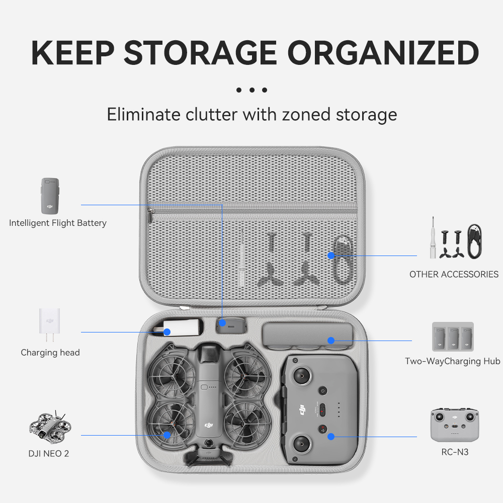 XFJI Travel Organizer Bag for  - Drone Neo Rc recensie en prijs