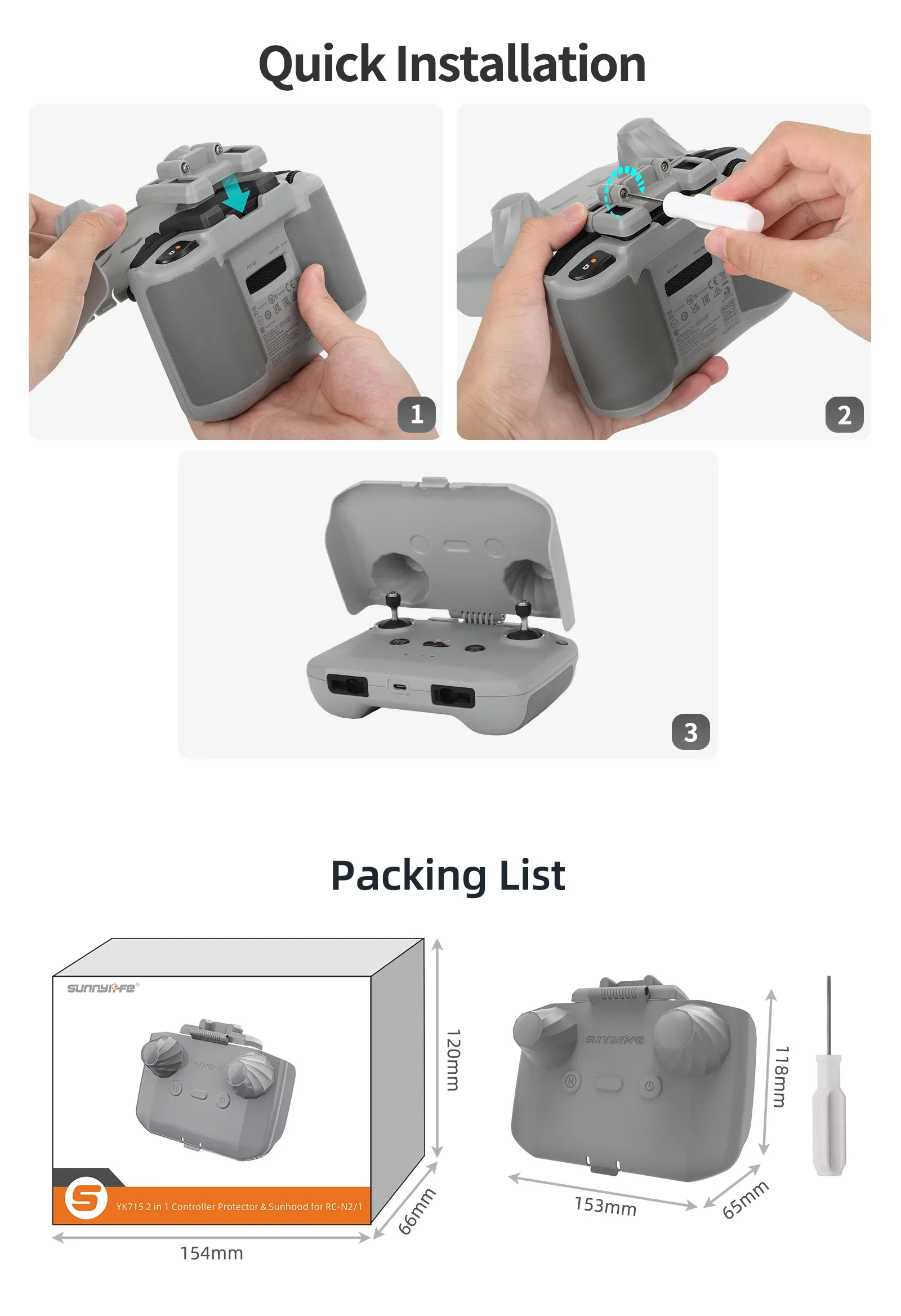 2 in 1 Controller Protector Su - Drone Neo Rc recensie en prijs