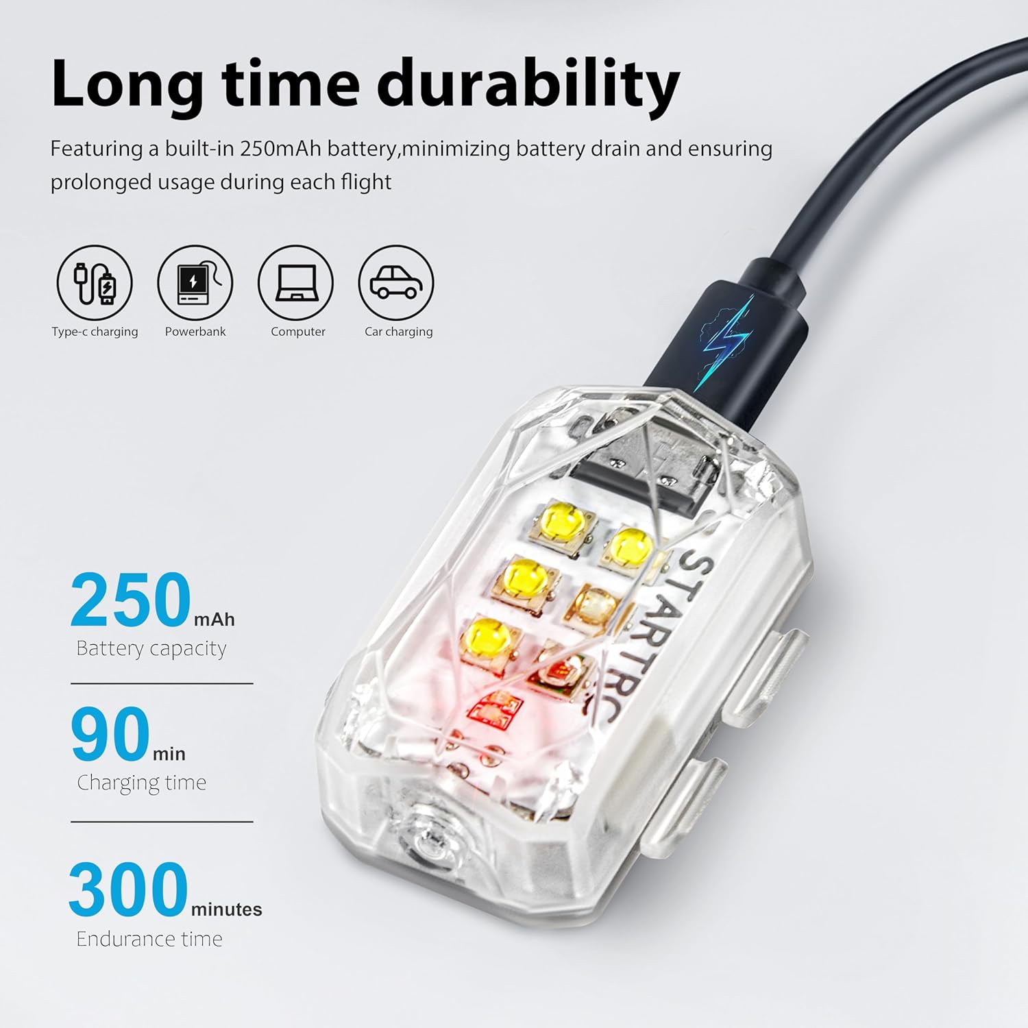 STARTRC Drone Strobe Light Ant - Drone Neo Rc recensie en prijs