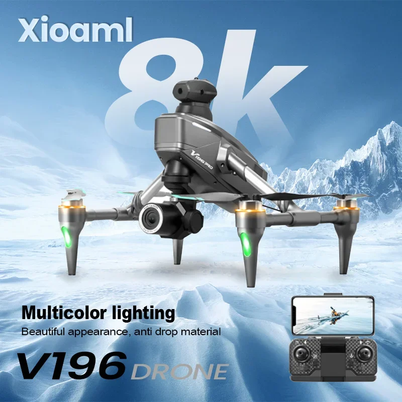 2024 Edward V196 drone 8K prof - Drone V196 Rc recensie en prijs