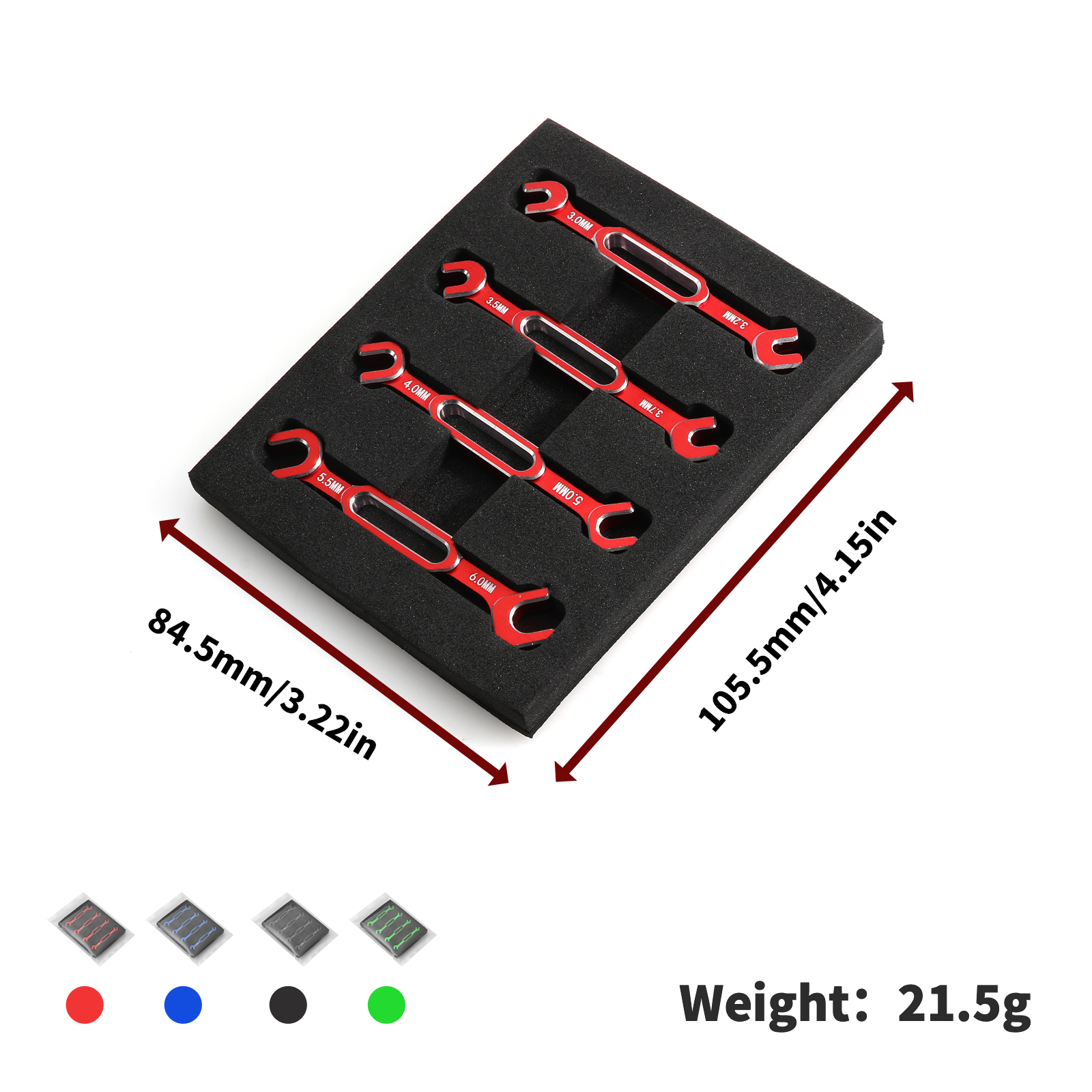 4Pcs Wrench 3/3.2/3.5/3.7/4/5/ - Drone Rc Boat recensie en prijs