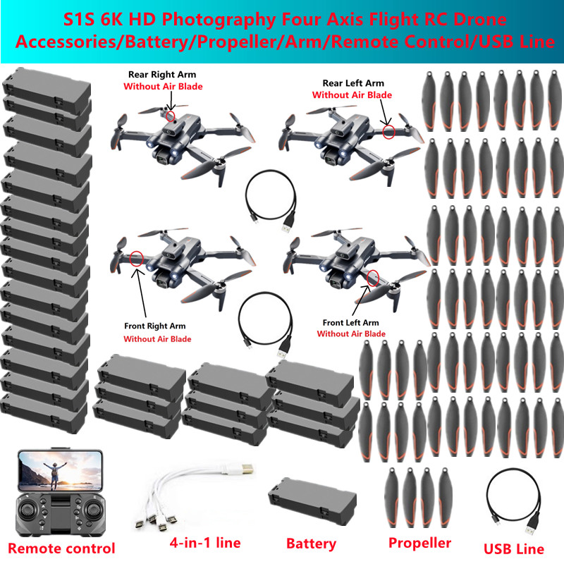 S1S 6K HD Photography Four Axi - Drone Rc S1S recensie en prijs
