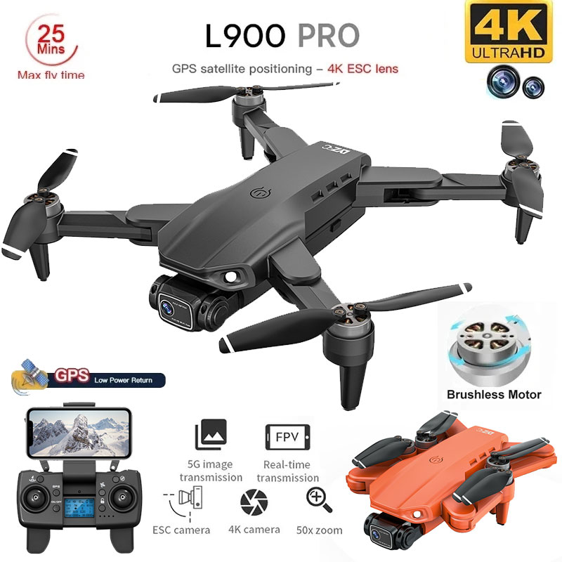 L900 Pro GPS Drone 4K Professi - Nano Quad Fpv recensie en prijs