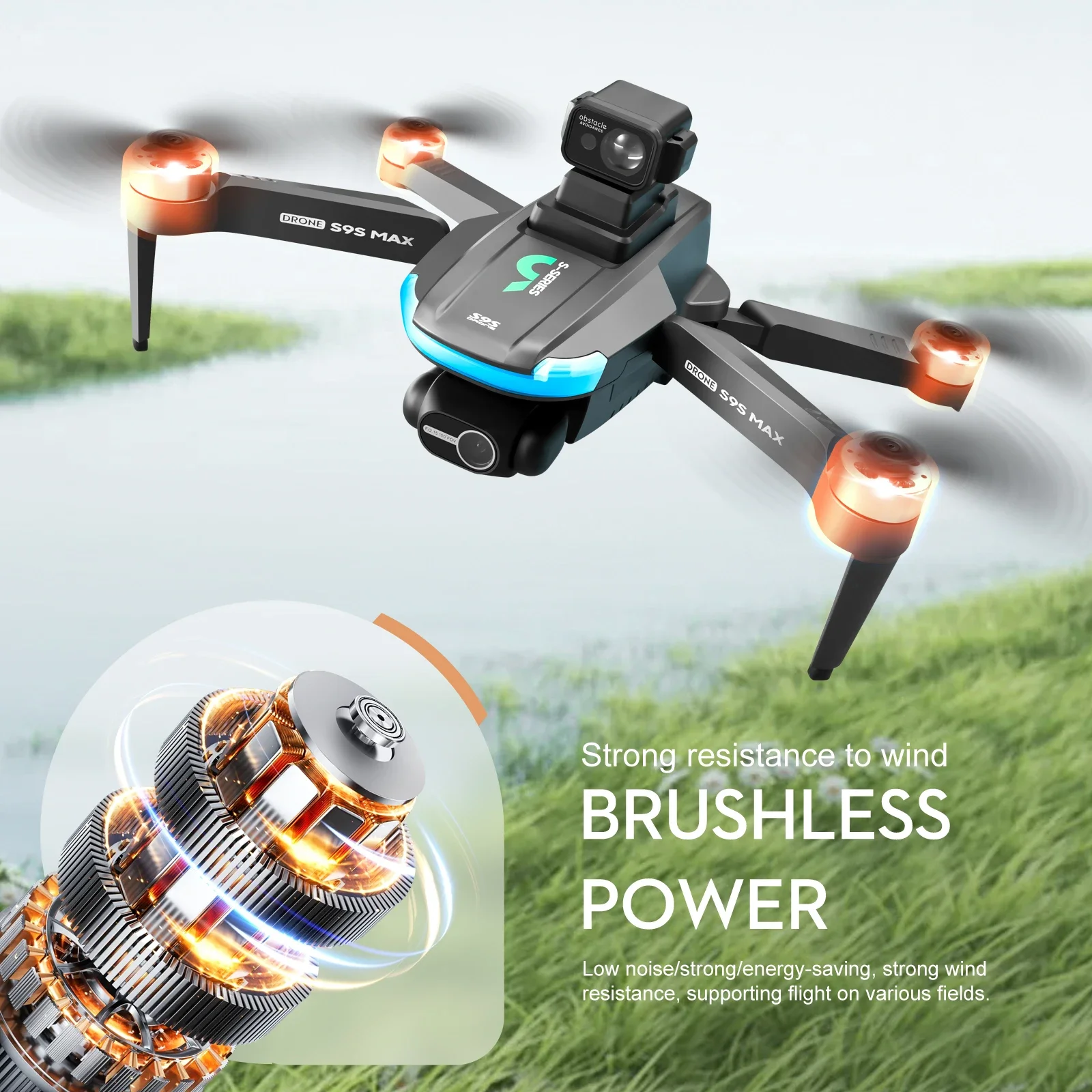NEW S9S MAX MINI Drone 4K 2-Ax - Nano Quad Fpv recensie en prijs