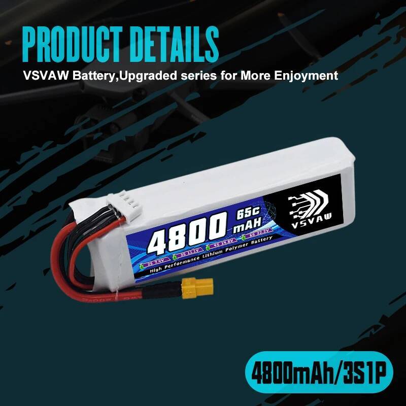 VSVAW 3S Lipo Battery for FPV  - Drone Rc Boat recensie en prijs