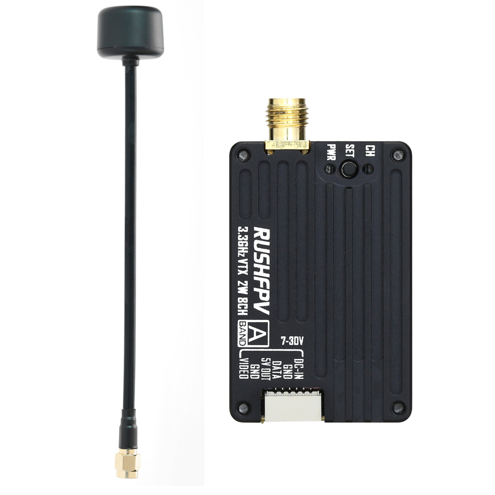 RUSHFPV 3.3G 2W VTX Transmitte - Drone Rc Airplane recensie en prijs
