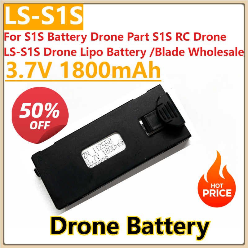New 3.7V 1800mAh Replacement B - Drone Rc S1S recensie en prijs