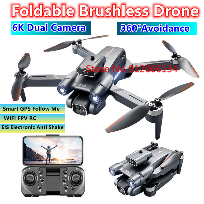 6K ESC Camera WIFI FPV Foldabl - Drone Rc S1S recensie en prijs