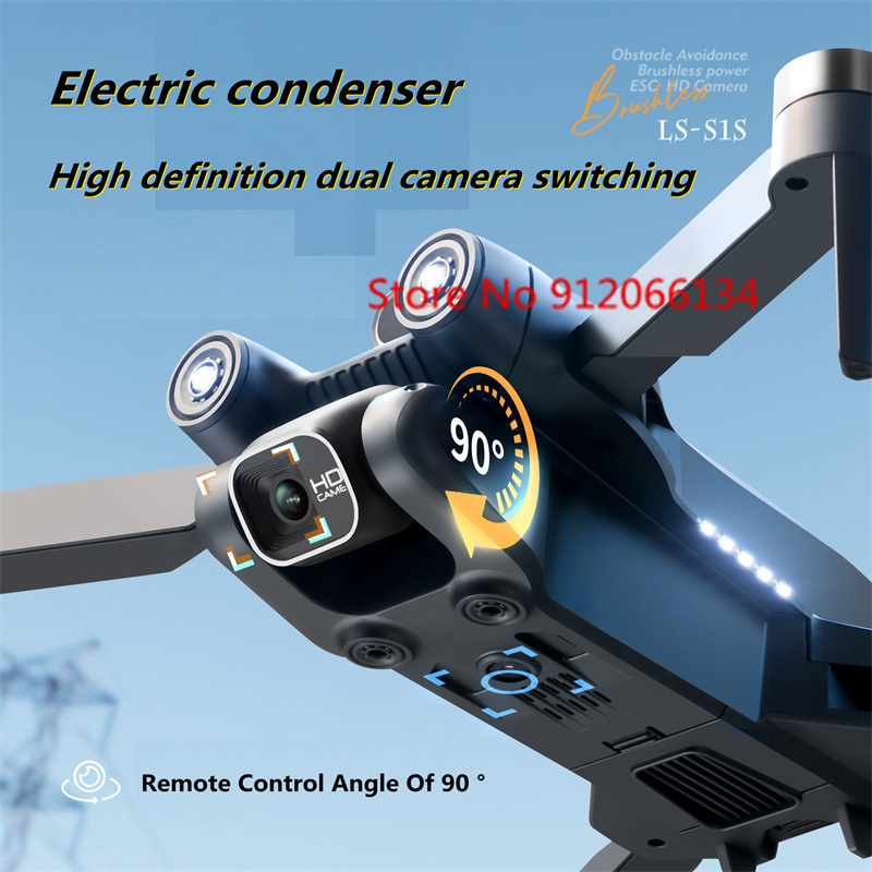 6K ESC Camera WIFI FPV Foldabl - Drone Rc S1S recensie en prijs