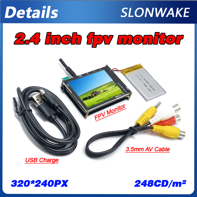 Micro 5.8G 56CH 2.4 Inch LCD 4 - Nano Quad Fpv recensie en prijs