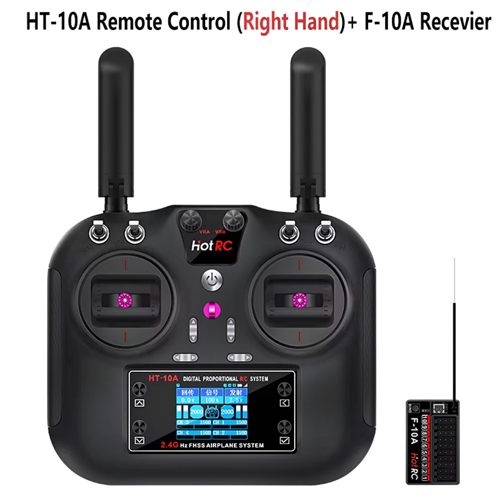 Hotrc HT-10A 2.4G 10CH Transmi - Drone Rc Boat recensie en prijs