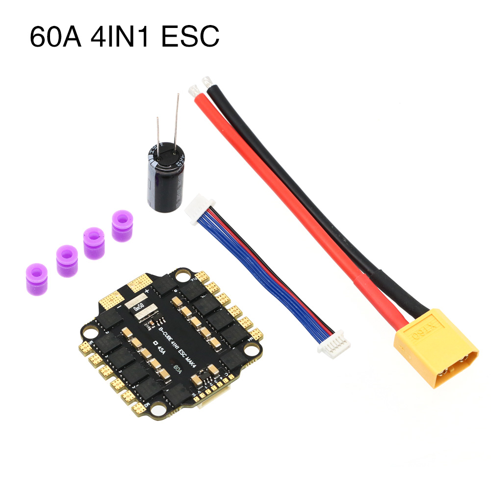 UAngel 4IN1 45A 60A ESC BLHELI - Esc 4In1 Brushless recensie en prijs