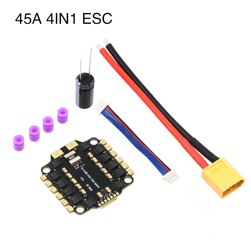 UAngel 4IN1 45A 60A ESC BLHELI - Esc 4In1 Brushless recensie en prijs