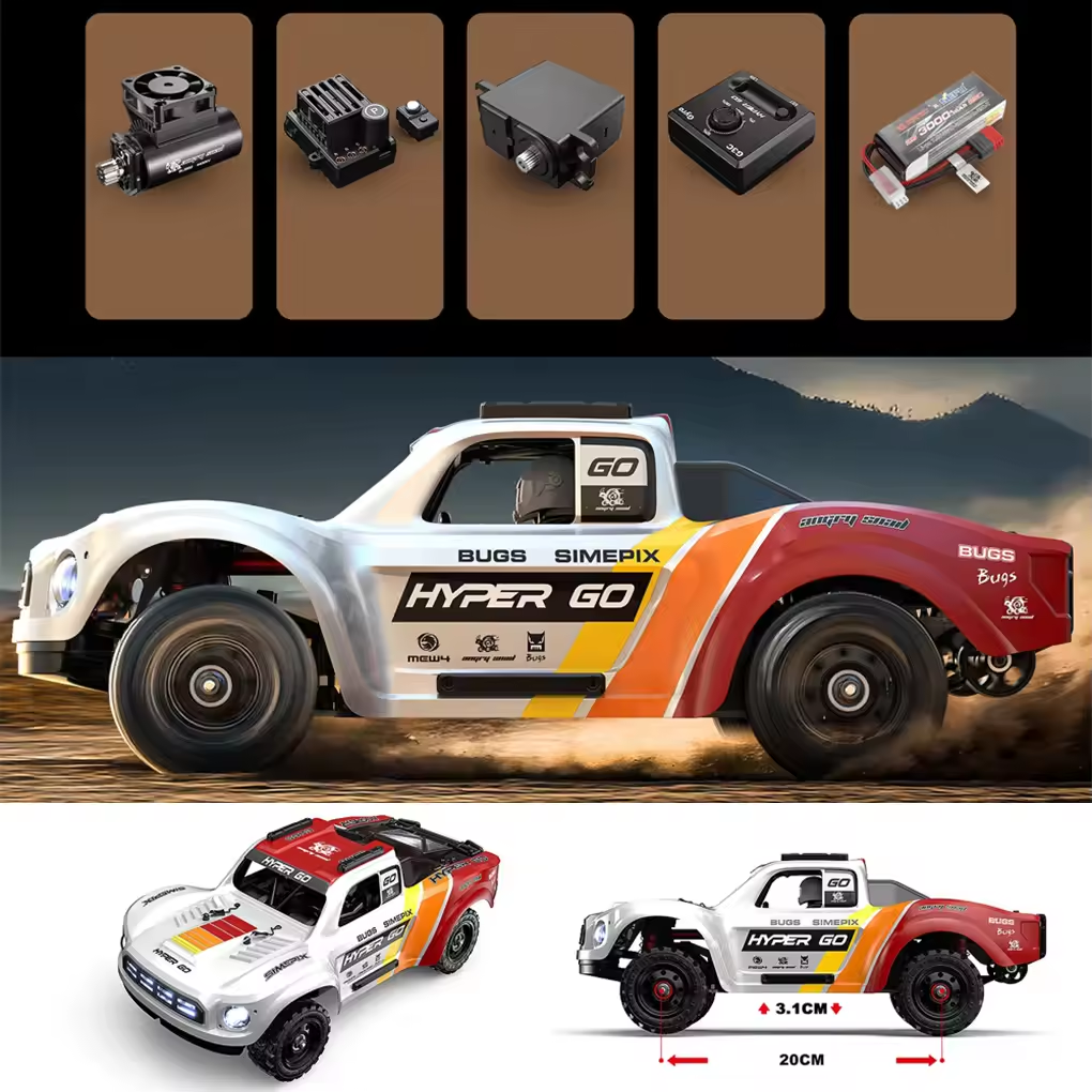 MJX HYPER GO 14211 Racing Car  - Esc 4In1 Brushless recensie en prijs