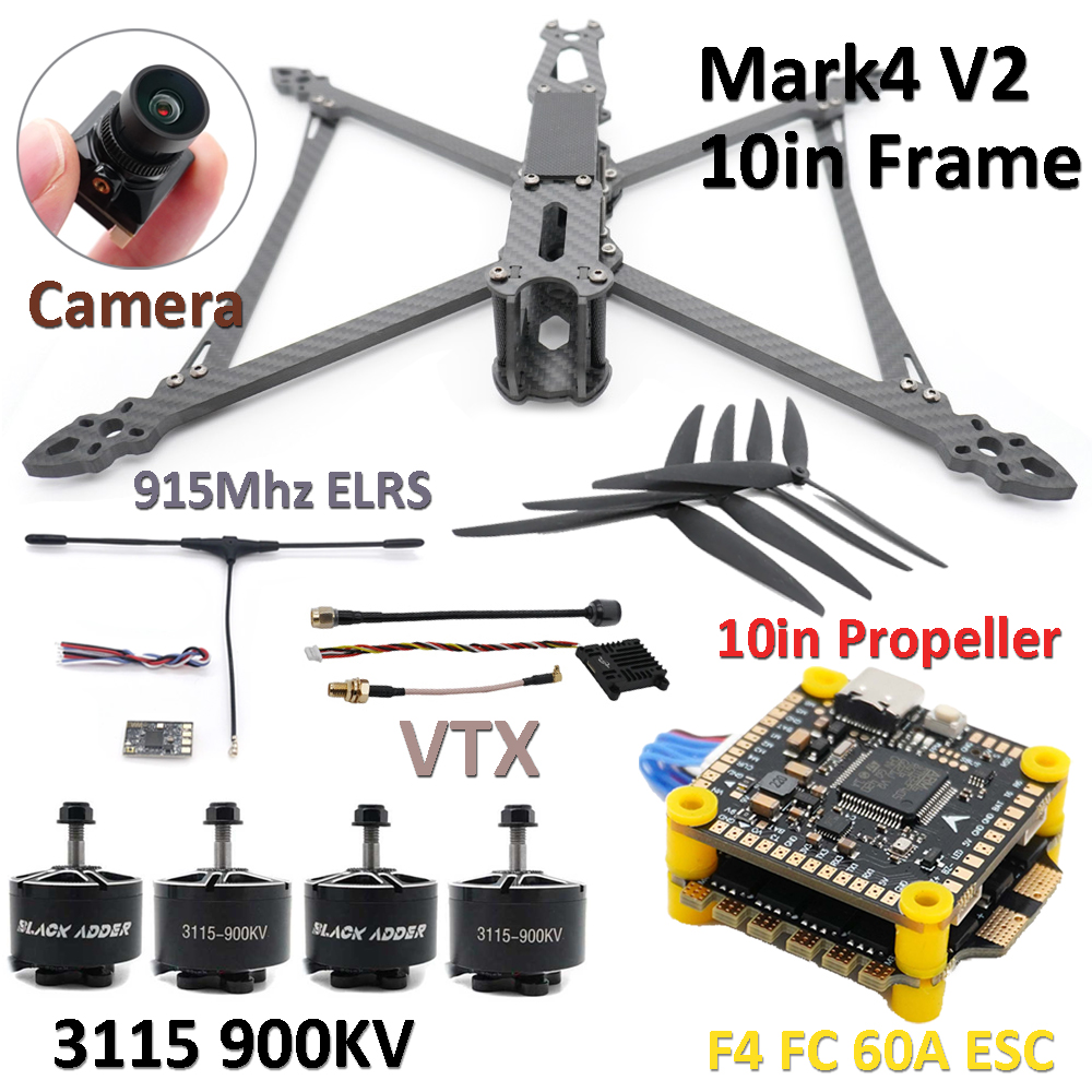 Mark4 V2 10in Frame Combo Set  - Esc 4In1 Brushless recensie en prijs