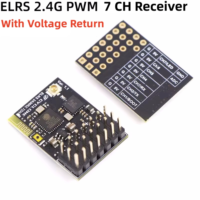 ELRS 2.4G PWM 7CH 6CH CRSF Rec - Nano Quad Fpv recensie en prijs