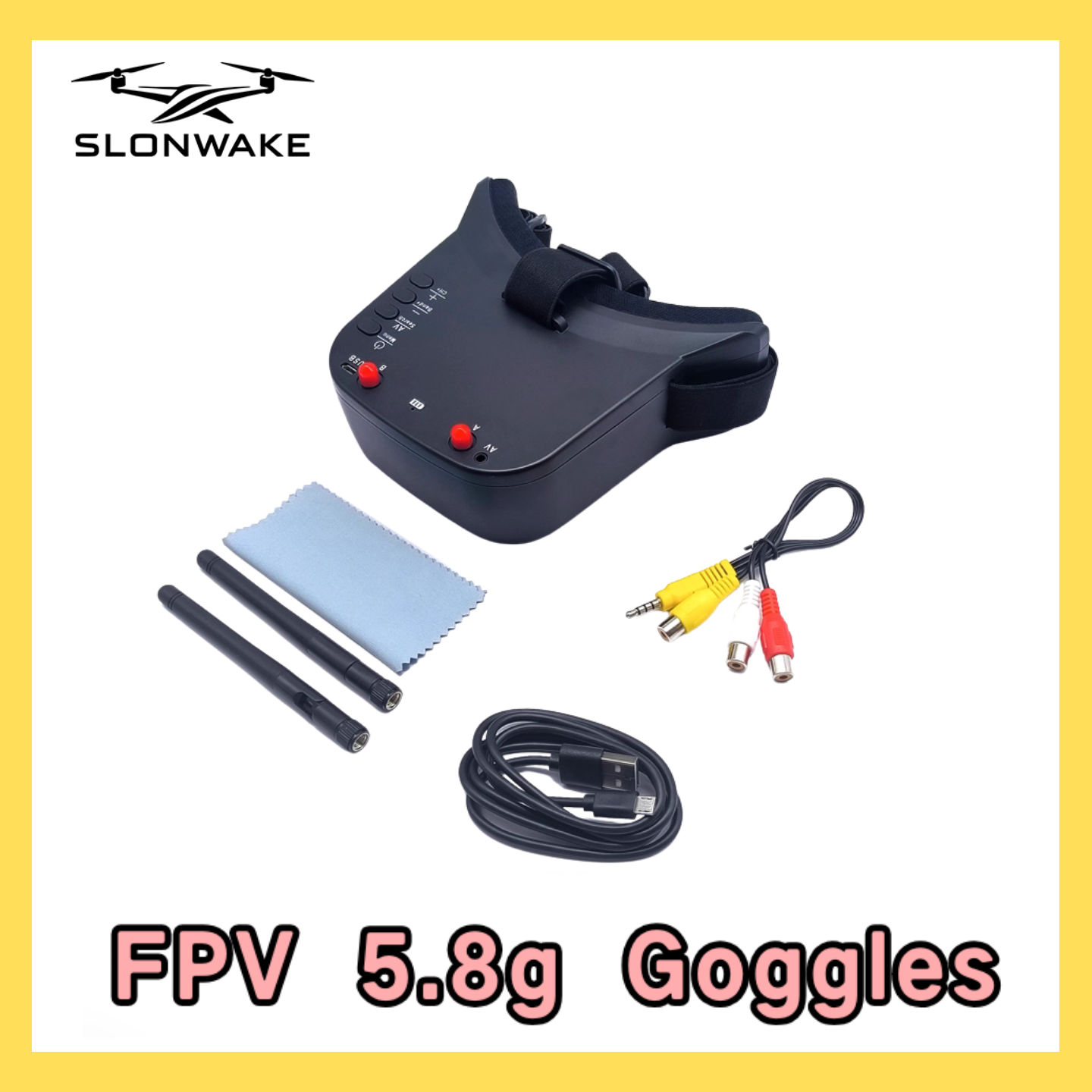 SLONWAKE 5.8G 48CH FPV 400mw V - Drone Rc Airplane recensie en prijs