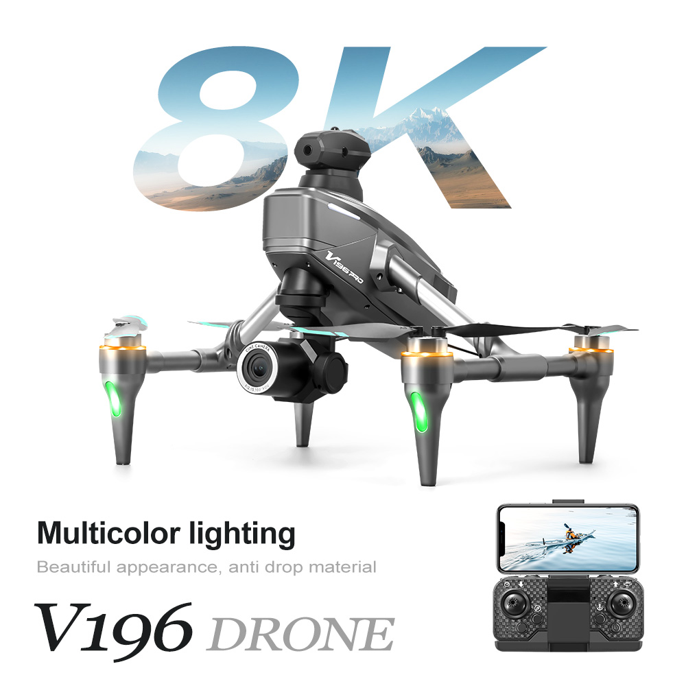 2024 New V196 Drone 8K Profess - Drone V196 Rc recensie en prijs