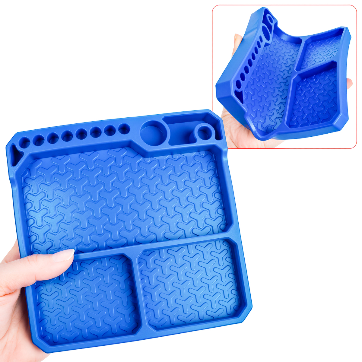 1Pcs Silicone Parts Tray with  - Drone Rc Boat recensie en prijs