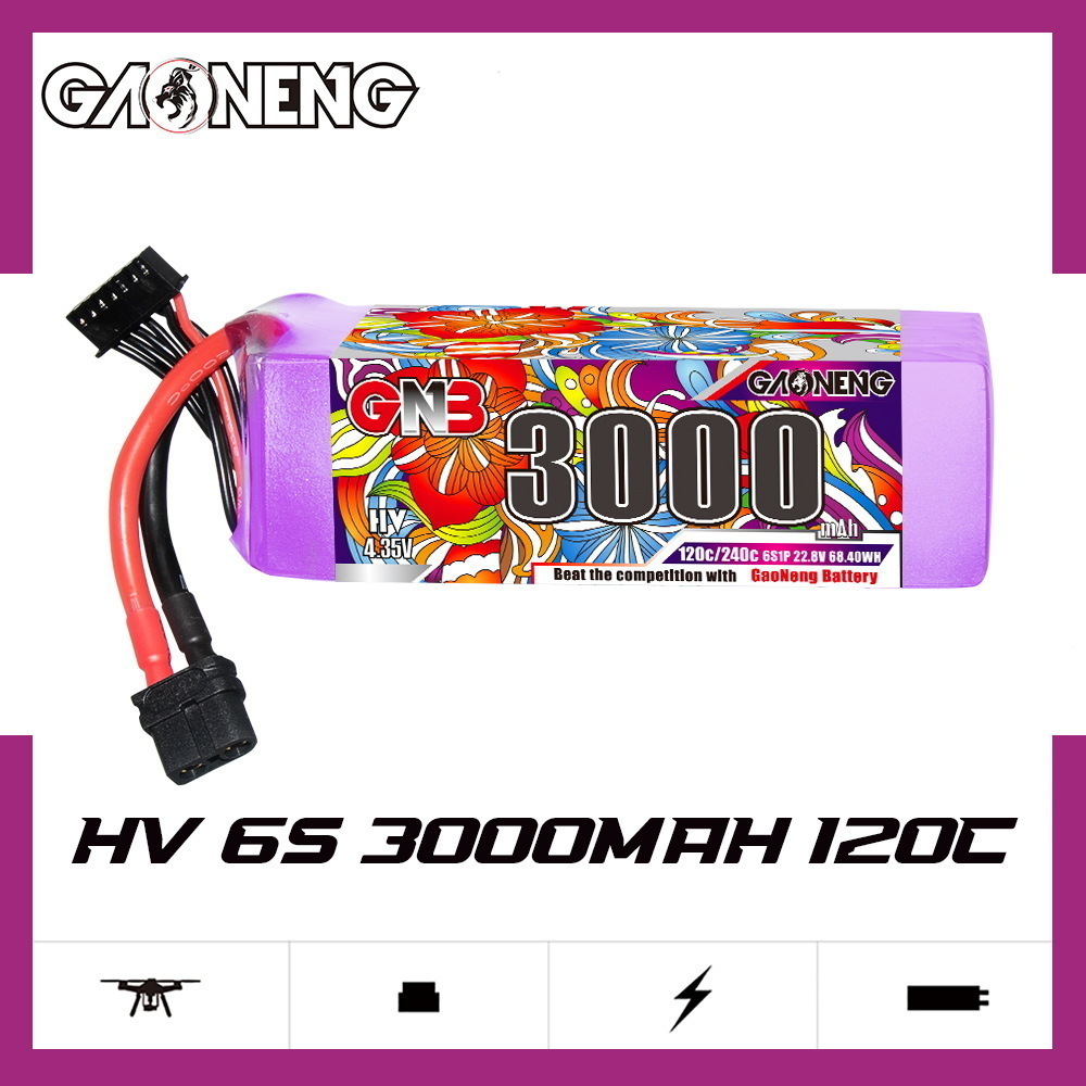 GNB Lipo Battery 6S 22.8V 3000 - Drone Rc Boat recensie en prijs