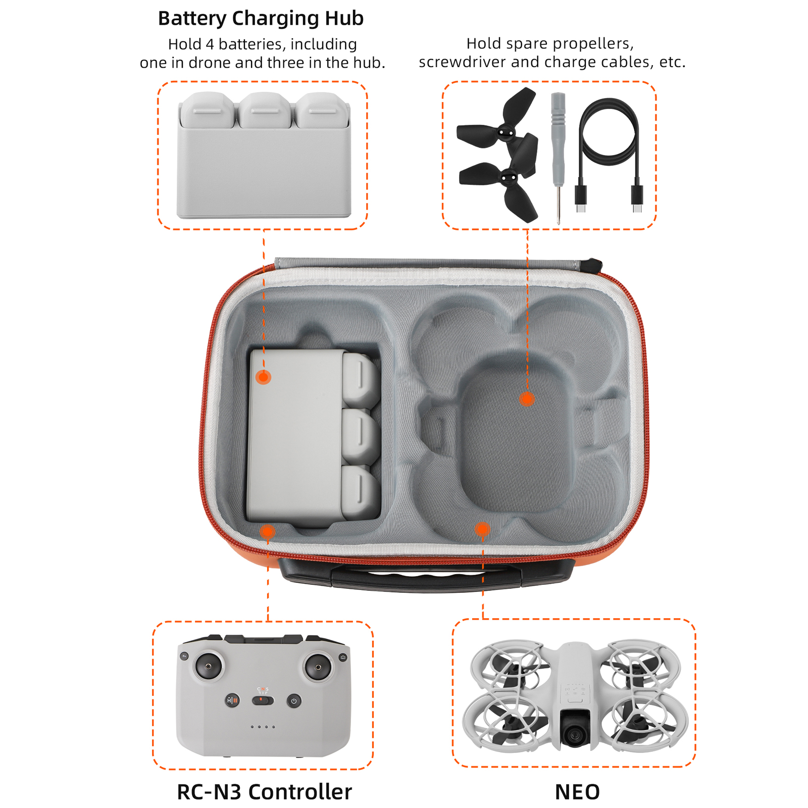Portable Travel Bag Case For D - Drone Neo Rc recensie en prijs