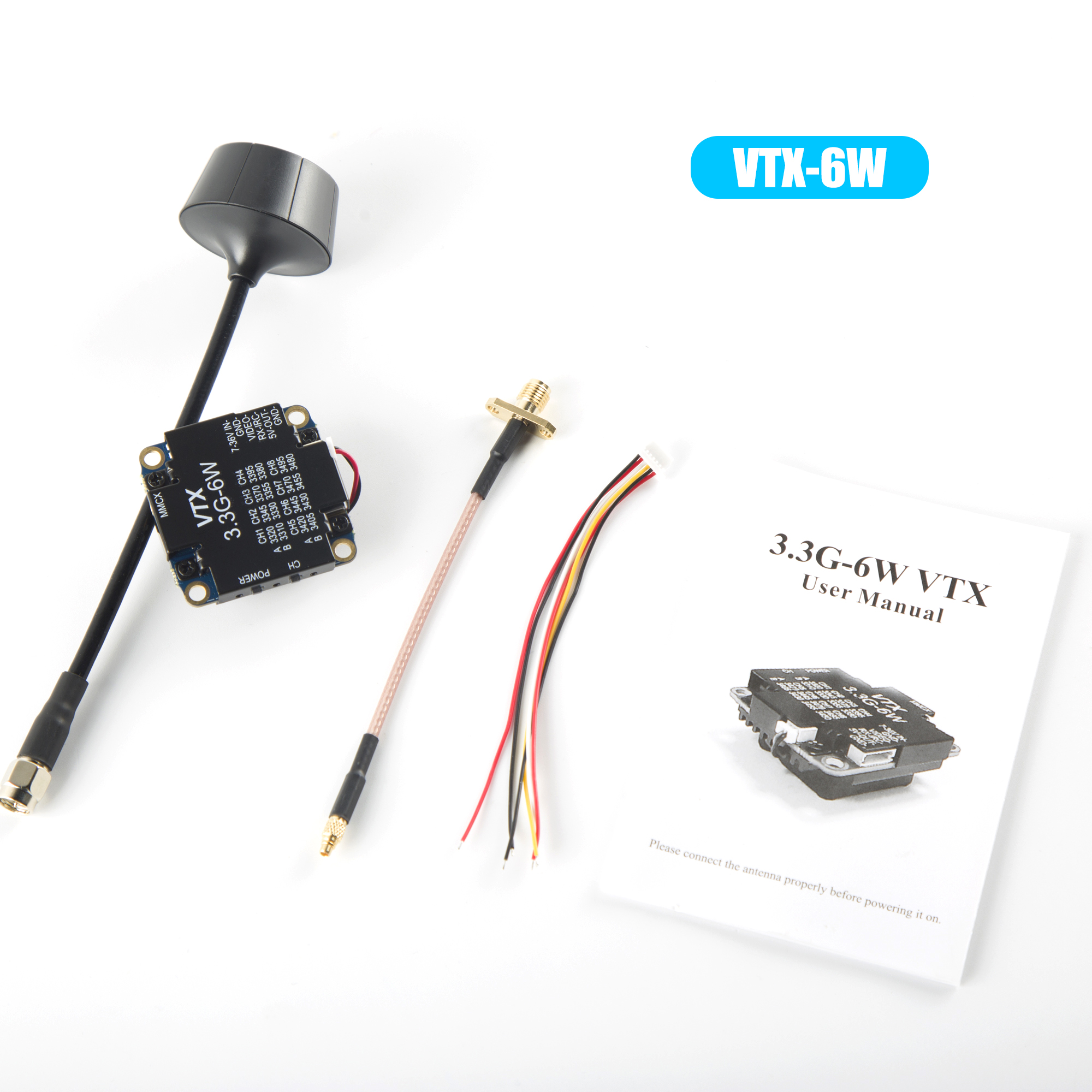 FPV Video Transmitter 3.3G 6W  - Drone Rc Airplane recensie en prijs