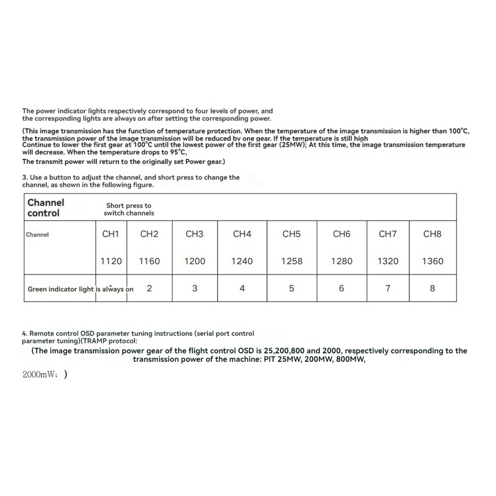 AS96-1.2G 2W VTX 8CH 2000Mw FP - Rc Transmitter recensie en prijs
