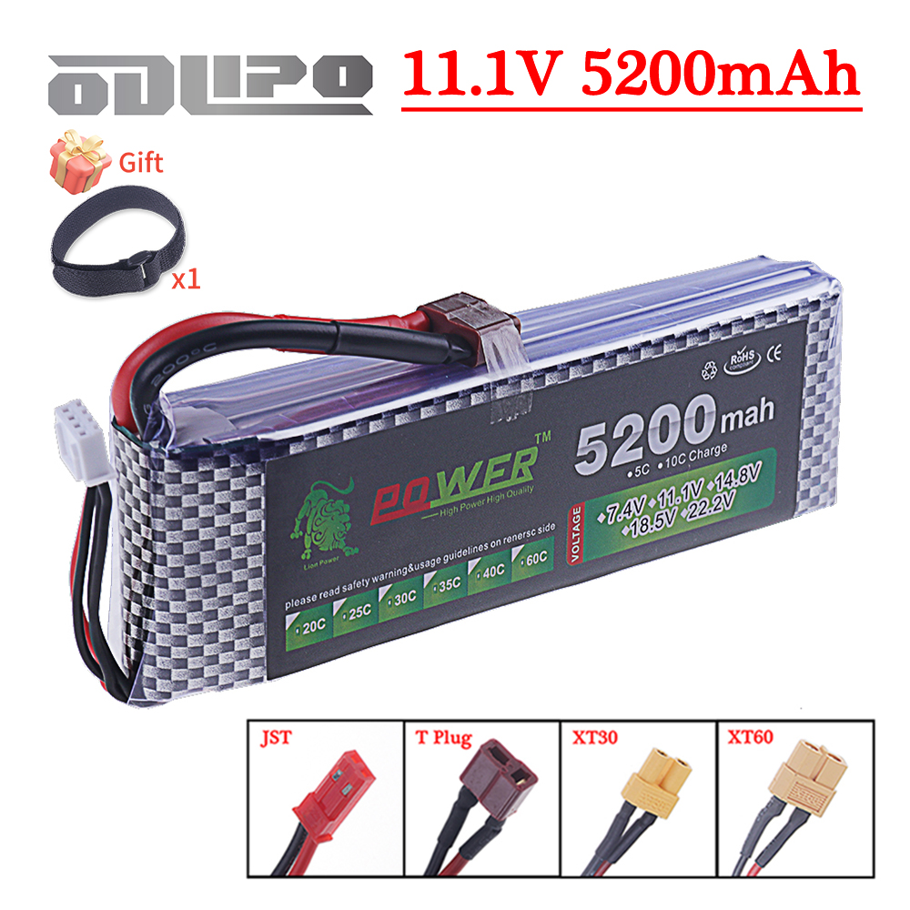 3S Lipo Battery 11.1V 5200mah  - Drone Rc Boat recensie en prijs
