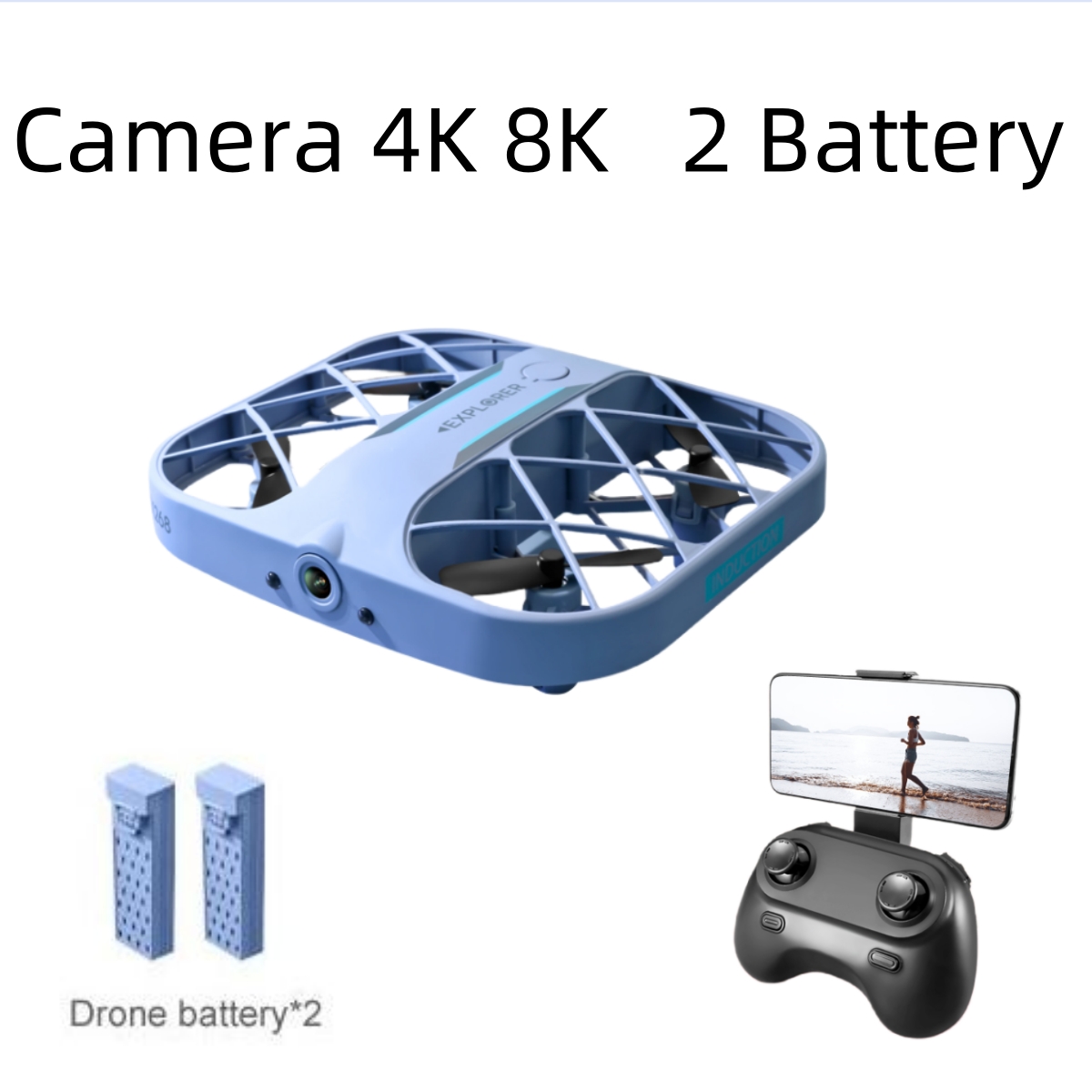 JJRC H107 FPV RC Drone with 2  - Nano Quad Fpv recensie en prijs